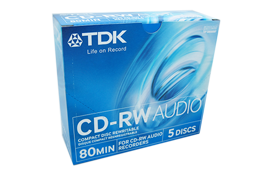 10222001 cd rw tdk digital audio wxa 80 02