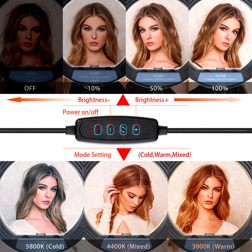 Fuf tripod ringlight 33cm 02