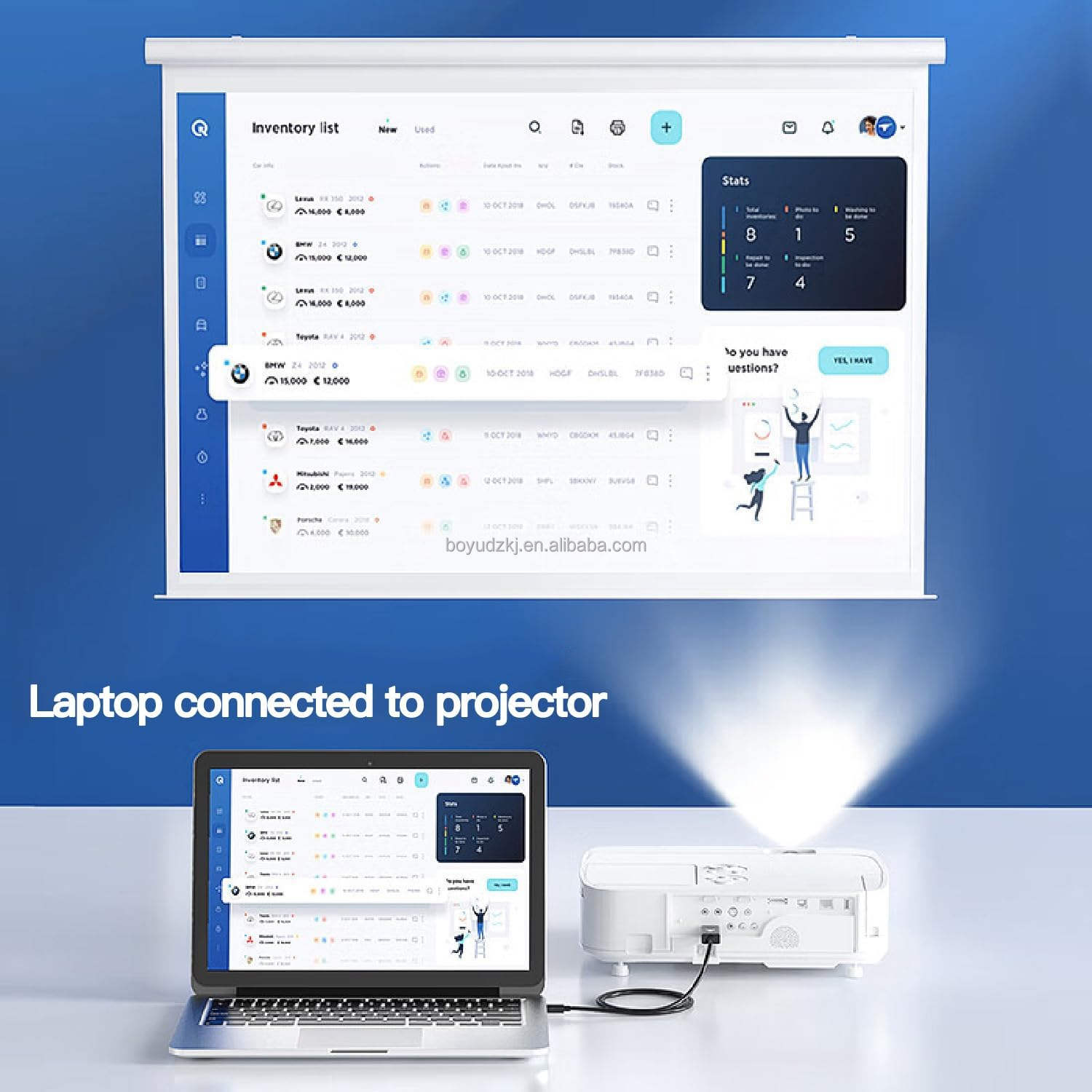 Illupro kabel mini dp to hdmi 02