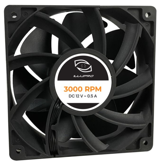 Illupro mining fan 3000 rpm