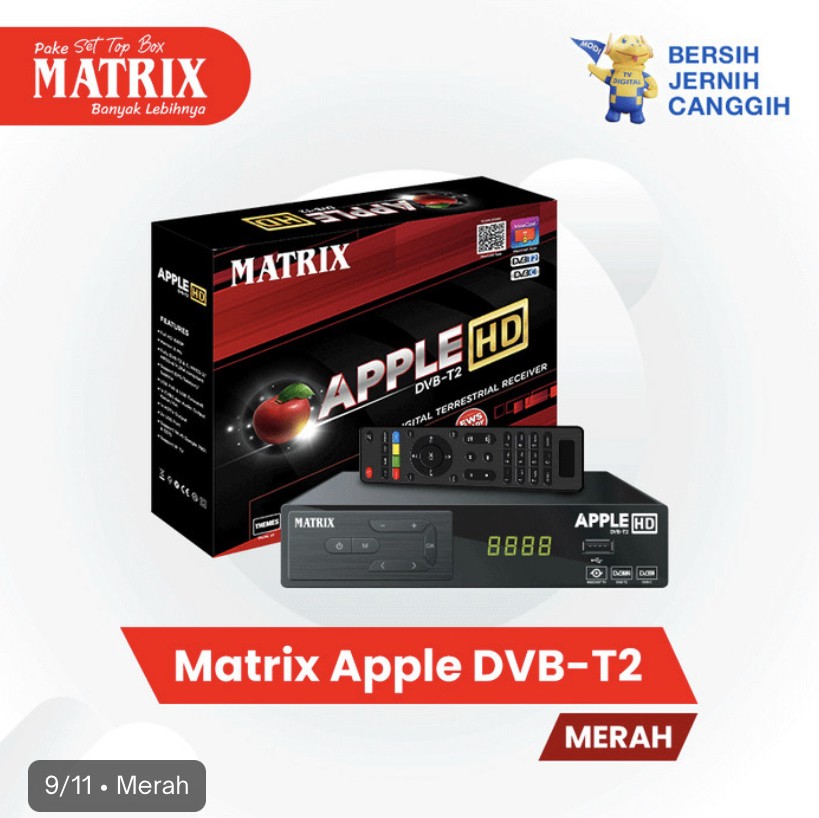 Matrix apple red